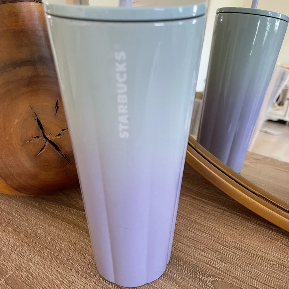 Starbucks Lilac Ombré Metal Tumbler - Picture 2 of 4